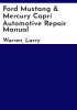 Ford_Mustang___Mercury_Capri_automotive_repair_manual