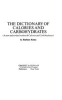 The_dictionary_of_calories_and_carbohydrates