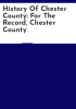 History_of_Chester_County
