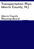 Transportation_plan__Morris_County__N_J