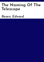 The_naming_of_the_telescope