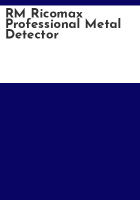 RM_Ricomax_professional_metal_detector