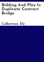 Bidding_and_play_in_duplicate_contract_bridge